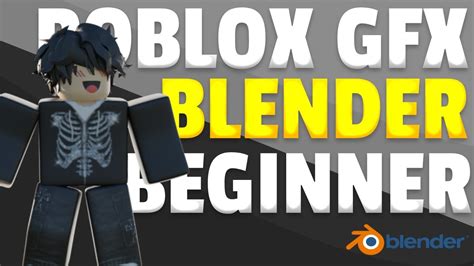 Beginner Roblox Gfx Blender Youtube