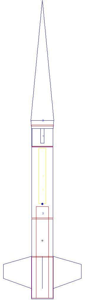 Performance Rocketry Nike Smoke 55 Rocksim Design File