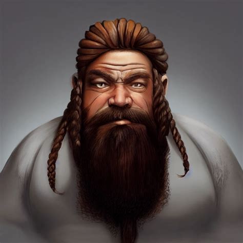 A Dwarf Named KURRAD With A Long Braided Beard Midjourney OpenArt