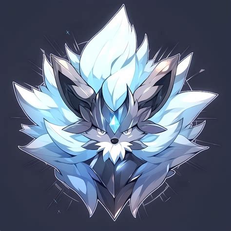 Premium AI Image Arctic Aura Icy Elegance A Captivating Special Power