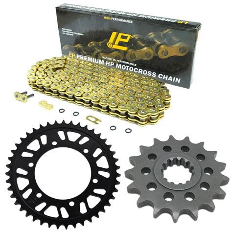 Motorcycle Front Rear Sprocket Chain Set For Yamaha Fzs Fazer