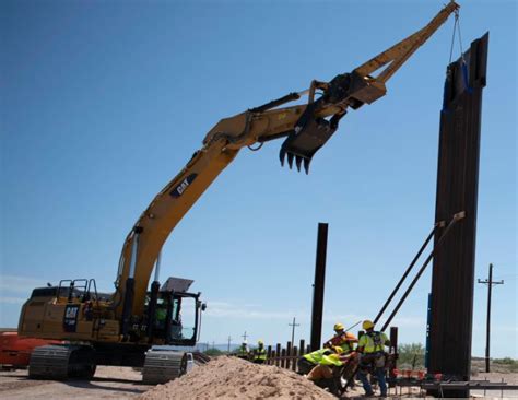 Border wall construction paused, contracts and funding under review | The Contracting Education ...