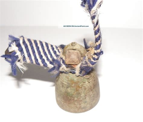 Handmade Antique Cow Bronze Bell With Strap