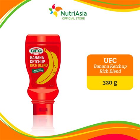 Ufc Banana Ketchup Rich Blend 320g Shopee Philippines