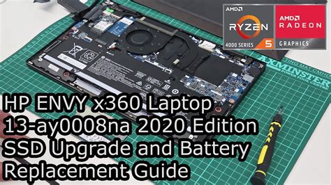 Hp Envy X Ay Na Ssd Upgrade And Battery Replacement Guide