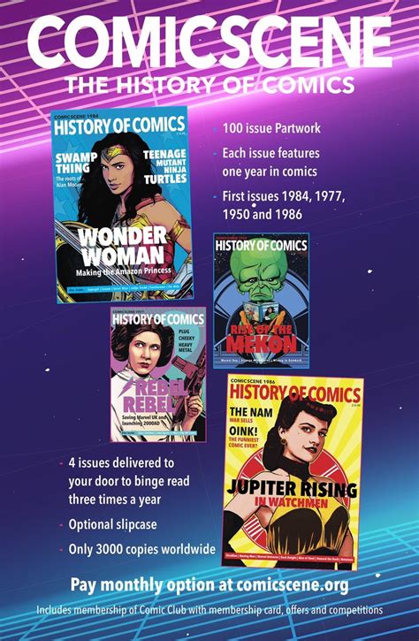 The History of Comics – the full contents of the first four books revealed