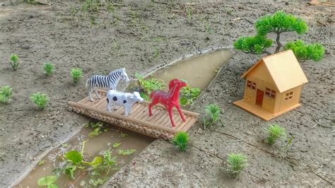 Diy Mini Bridge Making Toy Youtube