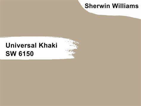 Sherwin Williams Universal Khaki Sw 6150 Exterior Paint Exterior