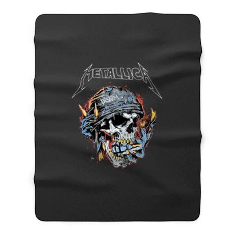 Metallica Disarm Fleece Blanket Fleece Blanket Customized Fleece