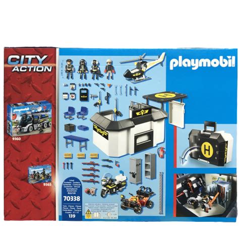 Playmobil City Action Malet N Comisar A Fuerzas Especiales