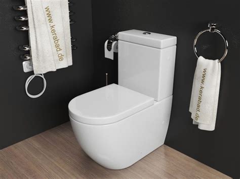 Design Stand Wc Kombination Toilette Inkl Sp Lkasten Duroplast Wc Sitz