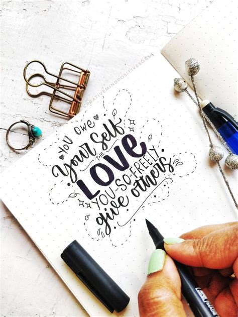 Brush Lettering And Calligraphy Quotes