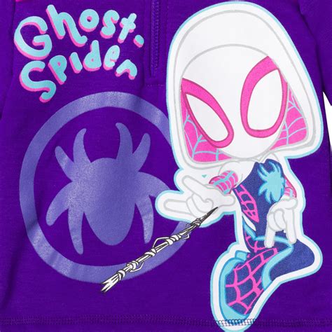 Marvel Spidey And His Amazing Friends Ghost Spider Toddler Girls Fleece