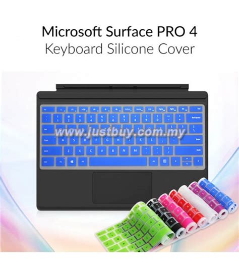 Buy Microsoft Surface PRO 4 Keyboard Silicone Protector Malaysia