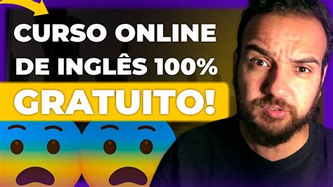 Achei um Curso de Inglês Online GRATUITO e Completo YouTube