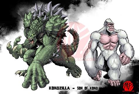 Kongzilla And Son Of Kong By KaijuSamurai Deviantart On DeviantArt