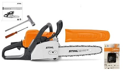 Mocna Pilarka Spalinowa Piła STIHL MS 180 ZESTAW 12722453760