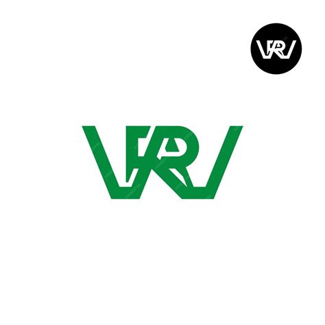 Premium Vector Vrv Logo Letter Monogram Design