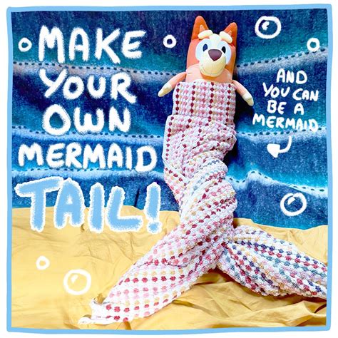 Make Your Own Mermaid Tail Bluey Official Website