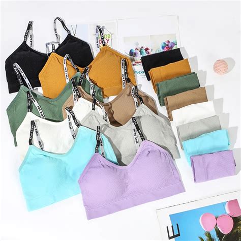 Women Underwear Set Ribbed Bra Brief Set Lingerie Beautiful Bra Brief Sets Sexy Aliexpress