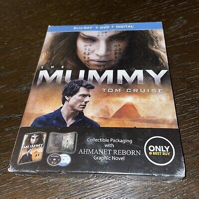 The Mummy Blu Ray DVD Digital HD Digibook Collectors Packaging