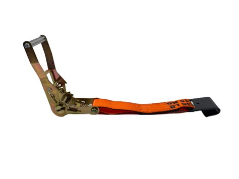 2" x 30' Orange ETD Cargo Straps and Ratchet 3,333 lb WLL