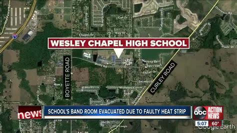 Wesley Chapel High School evacuated after smoke fills band room