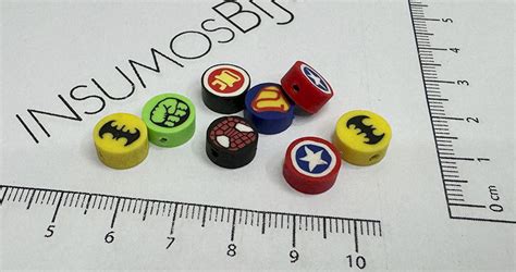 Pasante Fimo Superheroe Surtido U Insumos Bijou