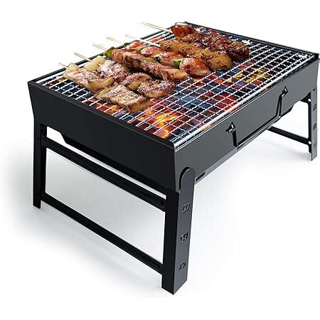 Barbecue Grill Tragbarer Klappbarer Holzkohlegrill Schreibtisch