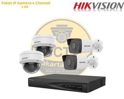 Paket Cctv Hikvision Ip Kamera Mp Kamera Cctv Jakarta Utara