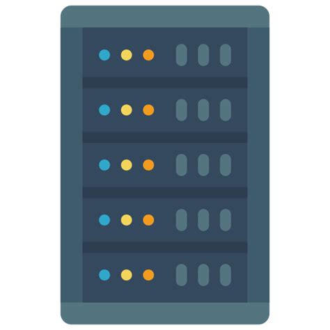 Servers Basic Miscellany Flat Icon