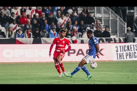 River Derrot A Millonarios En Un Amistoso Internacional De