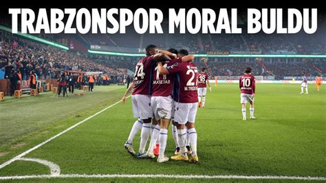 Trabzonspor sahasında moral buldu Ankara Masası