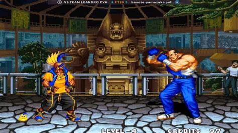 Real Bout Fatal Fury Vs Team Leandro Pvh Br Vs Baxote