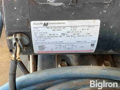 Sanborn Black Max Air Compressors Bigiron Auctions