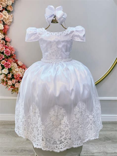 Vestido Infantil Damas De Honra Longo Rosa P Rolas Luxo Elo