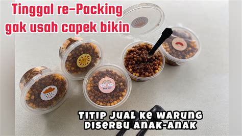 IDE JUALAN TITIP WARUNG Bubble Crumb Choco Crispy YouTube