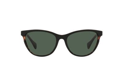 Ralph Lentes De Sol Shiny Black On Dark Havana Falabella