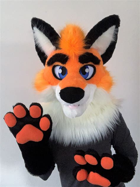 Fox Fursuit Mini Partial Fox Fursuit For Sale Fox Furry Suit Etsy Uk