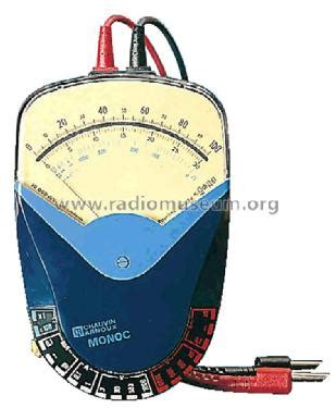 Controleur Universel Monoc L Equipment Chauvin Arnoux Radiomuseum Org