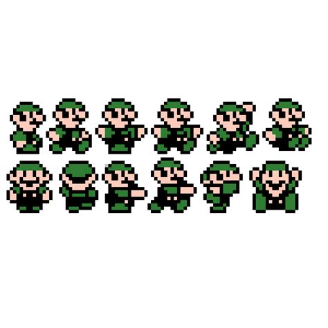 Pixilart - Luigi (SMB3) by Nintendo-Fan