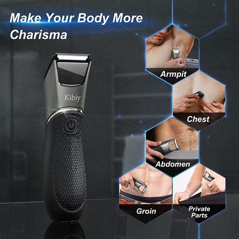 Electric Body Trimmer For Men Kibiy Groin Hair Trimmer Body Groomer