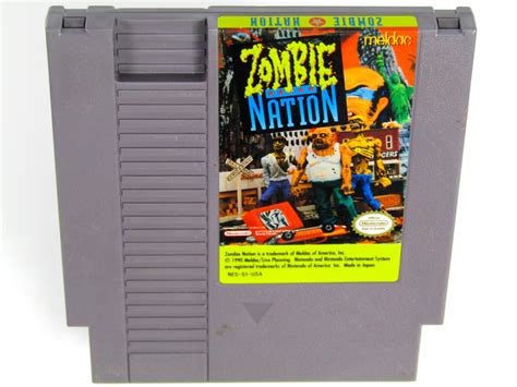 Zombie Nation Nintendo Nes Retromtl