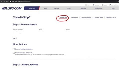 How To Ship A Package With USPS Click N Ship Fulfilled Merchant