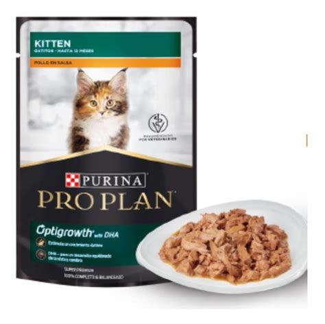 Pro Plan Pzas Kitten Pouch Pollo En Salsa Mercado Libre