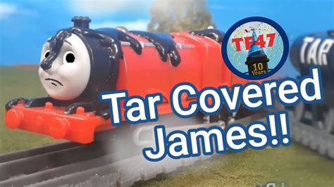 Trackmaster Tar Covered James And Tar Tanker Custom TF47 Modeling