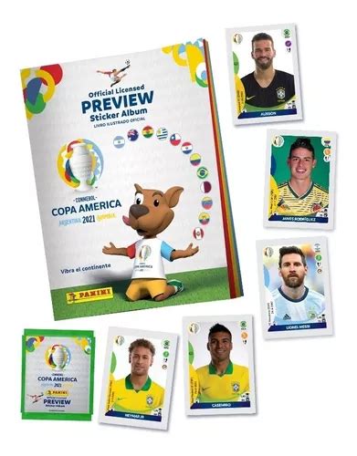 Figuritas Copa América Preview 2021 Pedí Las Que Te Faltan en venta