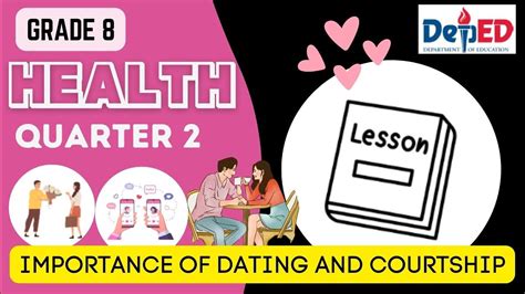 Health 8 Quarter 2 Lesson 1 Importance Of Courtship And Dating