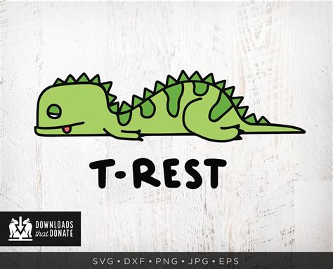 Cute T Rex Svg