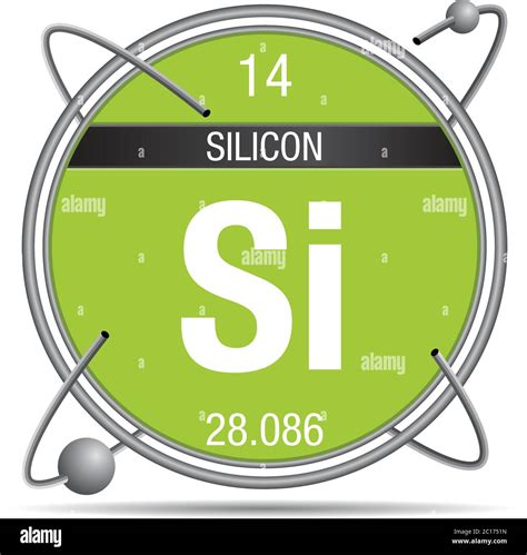 Atomic Number 14 Stock Vector Images Alamy